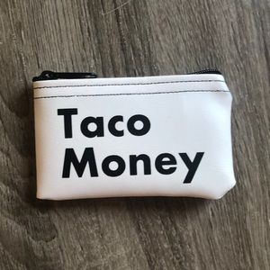 Taco Money coin purse